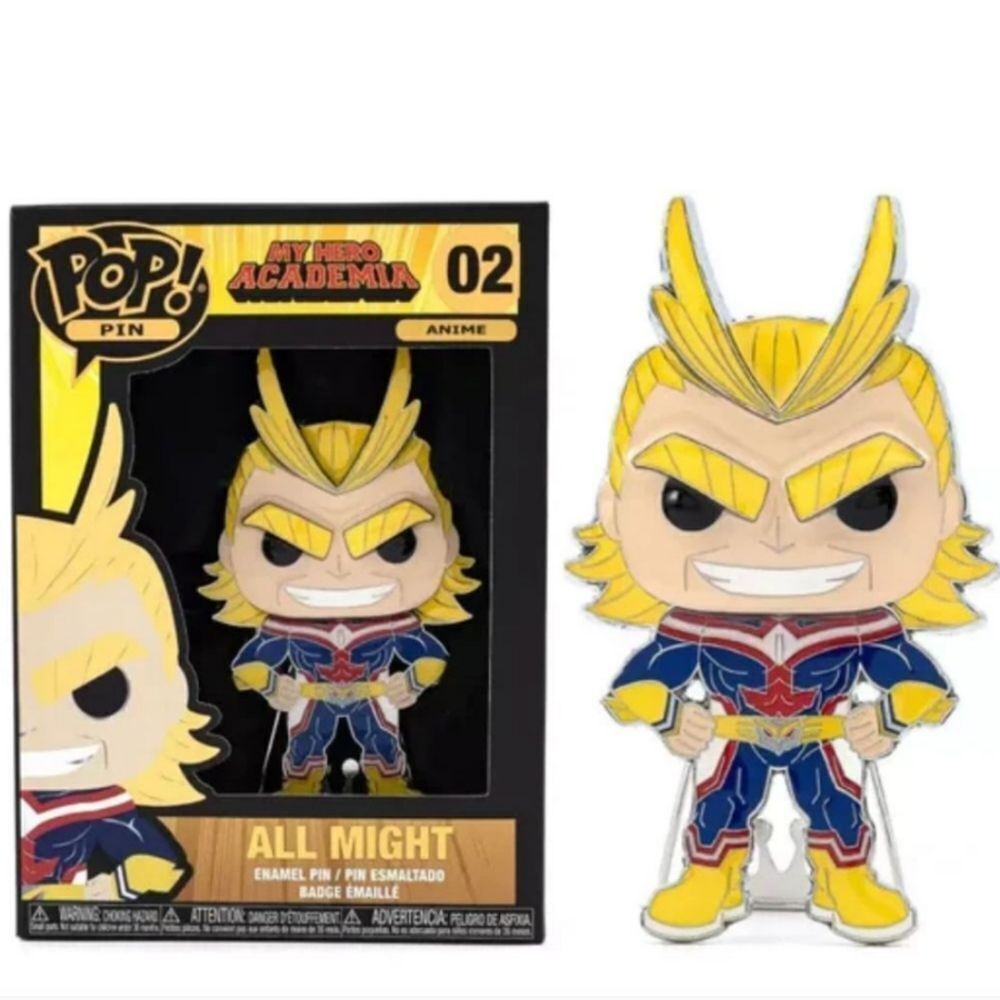 My Hero Academia All Might Funko Pop! Pin